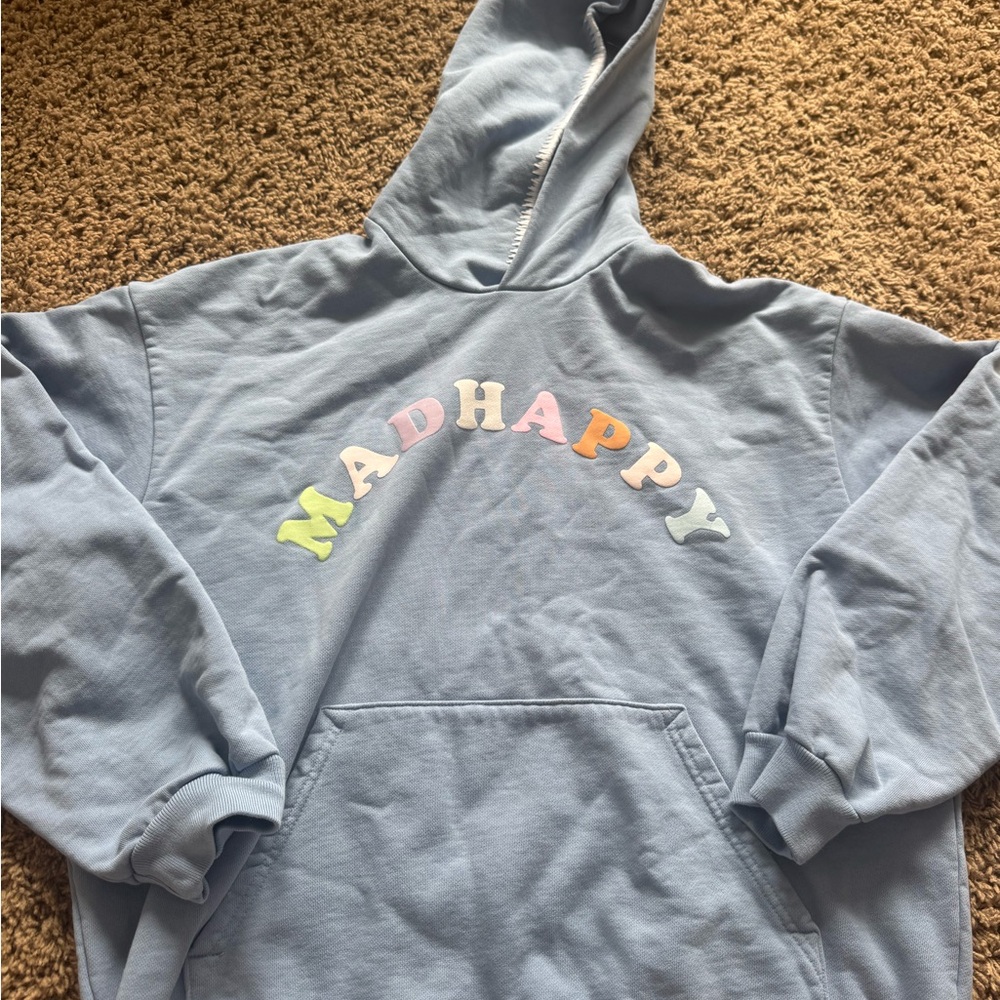 Madhappy Blue Sweatshirt Casual Comfort